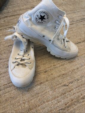Converse All Star High Top Sneakers in White